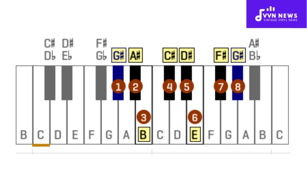 Enumerate the degrees in the G Sharp Minor Scale